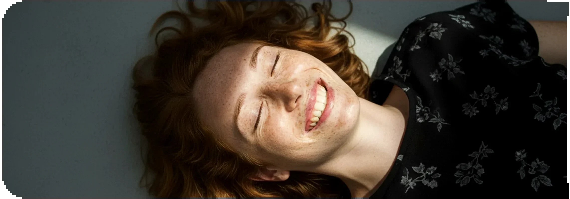 Ein strahlendes Laecheln nach der Vorsorge
