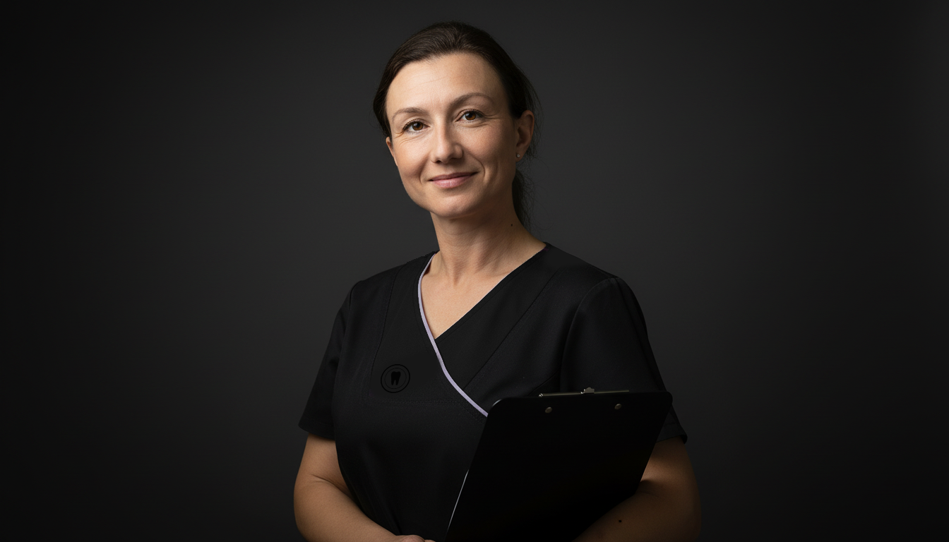 Luljete Varvara, Dentalhygienikerin in Düsseldorf